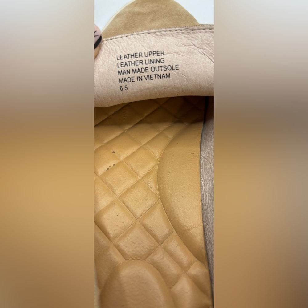 Birdies The Blackbird Tan Suede Slip-On Loafers Size 6.5 - Picture 6 of 6